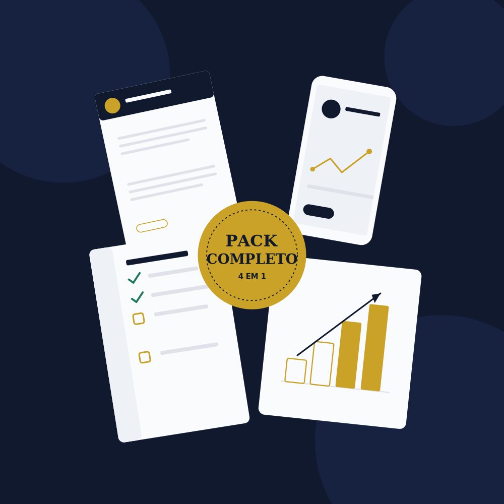 Pack Completo — Carreira do Início ao Fim